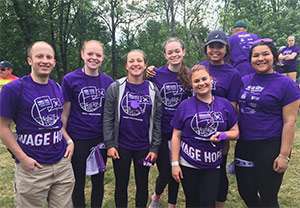 Pizza by Pappas employees Wage Hope at PurpleStride Northeastern PA 2015.