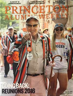 14-year pancreatic cancer survivor, Princeton University alum on magazine cover with daughter