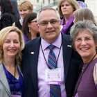 Pancreatic cancer survivor, PanCAN CEO and U.S. Ambassador advocate for research funding.