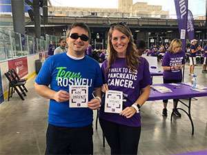 Gastrointestinal oncologist participates in PanCAN's PurpleStride Western New York