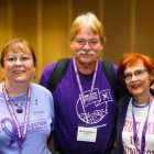 10-year pancreatic cancer survivor and friends at PanCAN’s Advocacy Day in Washington, D.C.