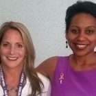Pancreatic cancer survivors who lead PanCAN volunteers in Atlanta