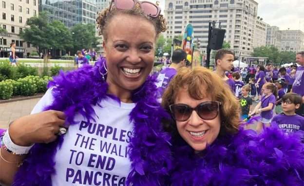 Supporters advocate for PanCAN on behalf of pancreatic cancer survivors and those lost