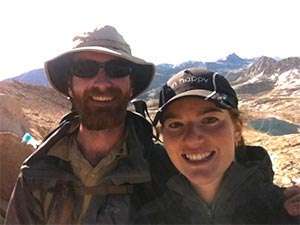 Pancreatic cancer researcher and partner spend time outdoors