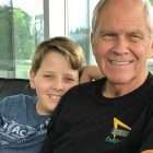 Teen and his grandfather, a stage IV pancreatic cancer survivor