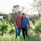 Cedarville Vineyard and Winery owners Jonathan Lachs and Susan Marks